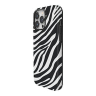 Playful Zebra | Abstract Retro Case