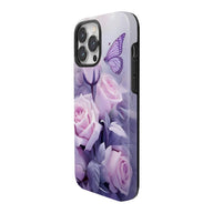 Purple Butterflies and Blooms | Valentine's Case