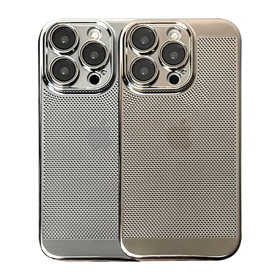 Hugo iPhoneCase shipmycase 2pack-Silver-and-ChampagneGold iPhone 15 Pro Max 