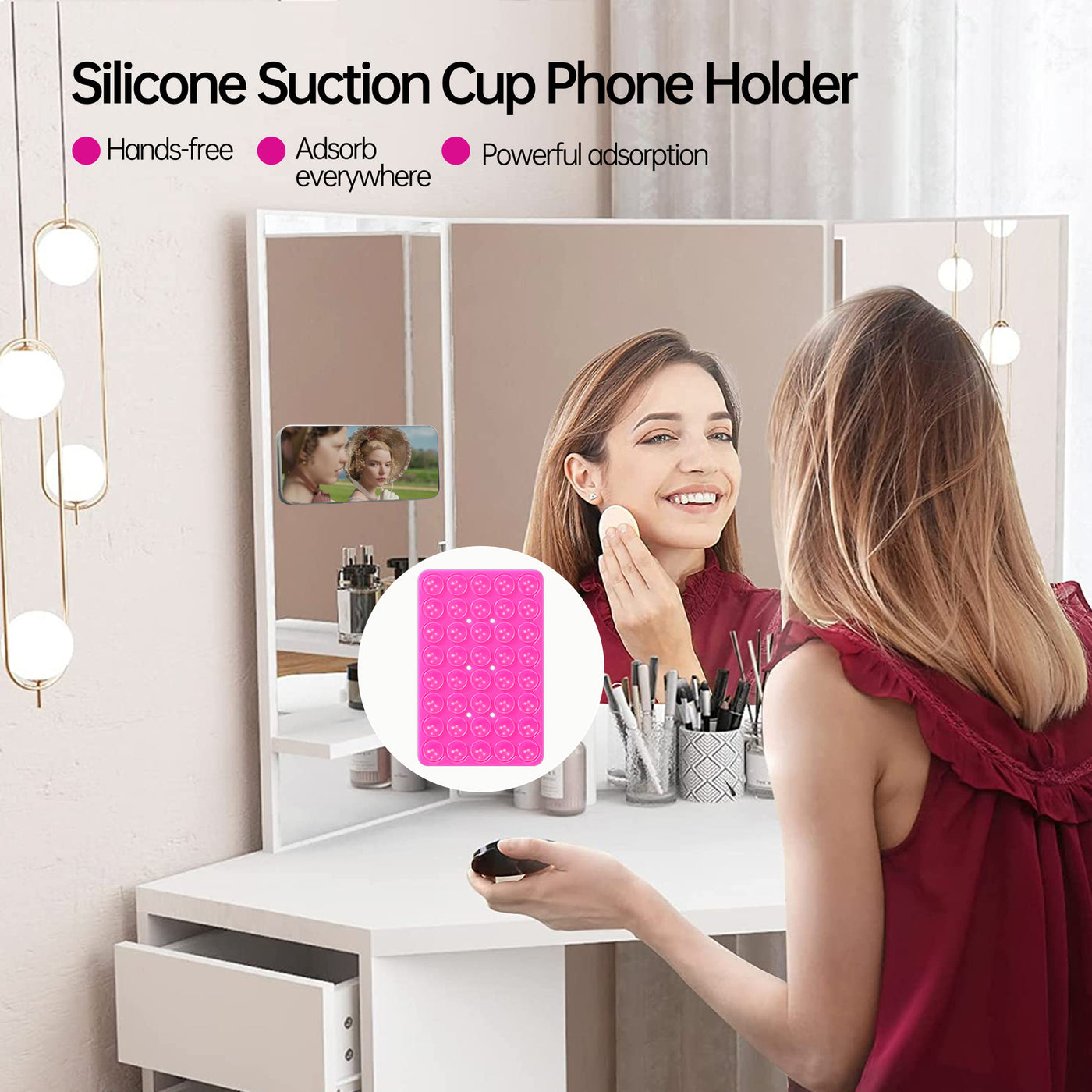 Grippy | Silicone Suction Phone Mount