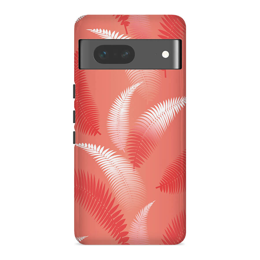 Hand Drawn Red Leaves | Retro Y2K Style Cases - shipmycase