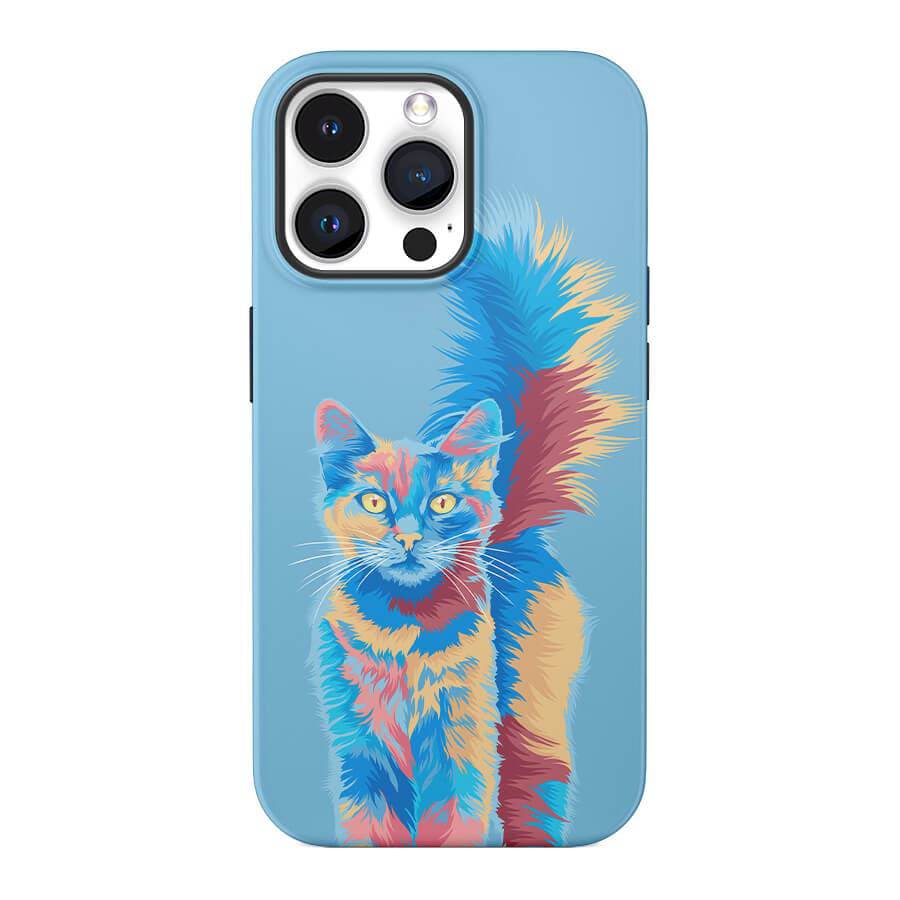Blue Cat | Animal Print Case - shipmycase