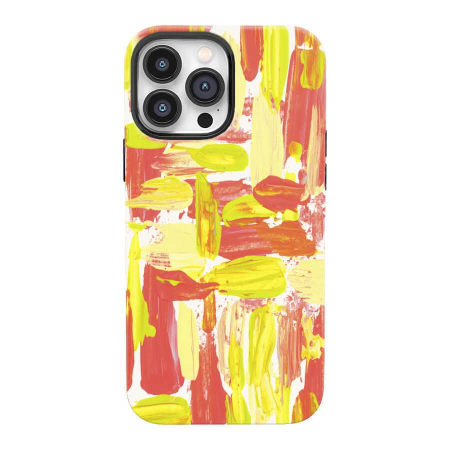Burning Oil Painting | Abstract Retro Case - shipmycase