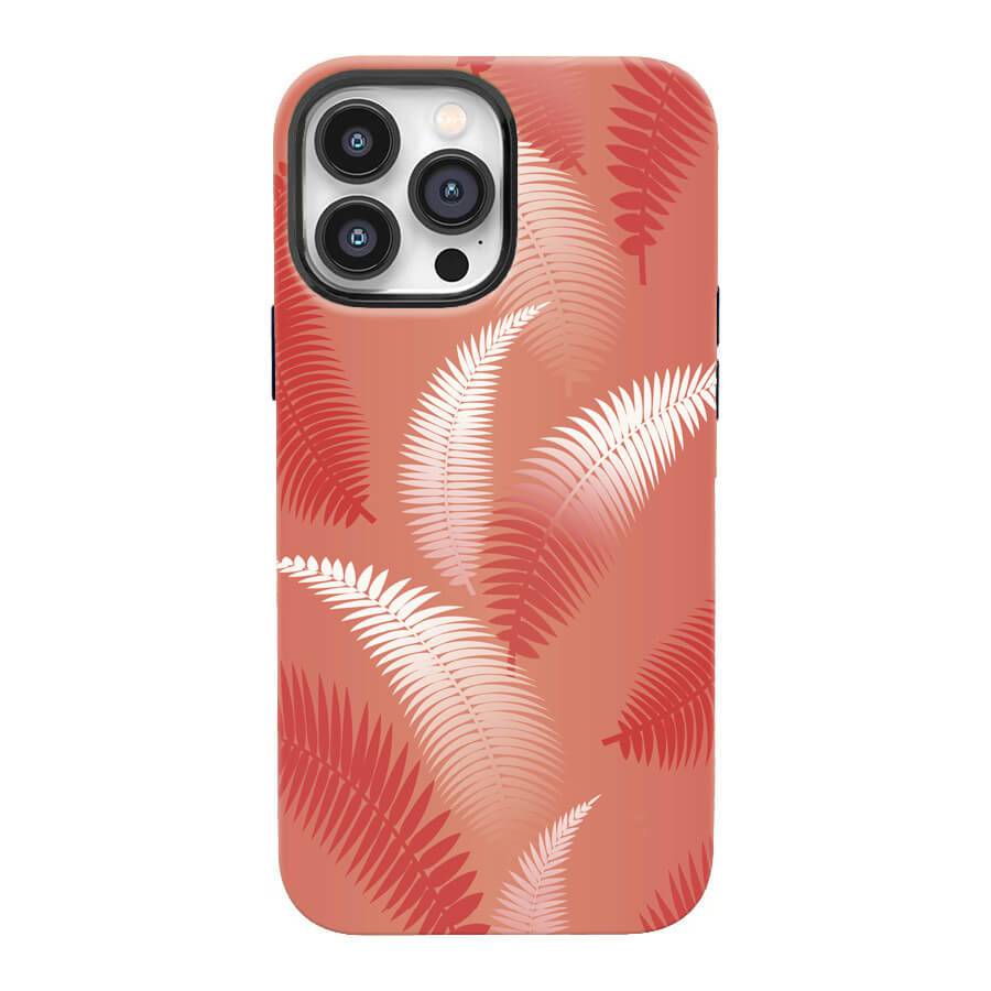 Hand Drawn Red Leaves | Retro Y2K Style Cases Customize Phone Case shipmycase iPhone 15 Pro Max BOLD (ULTRA PROTECTION) 