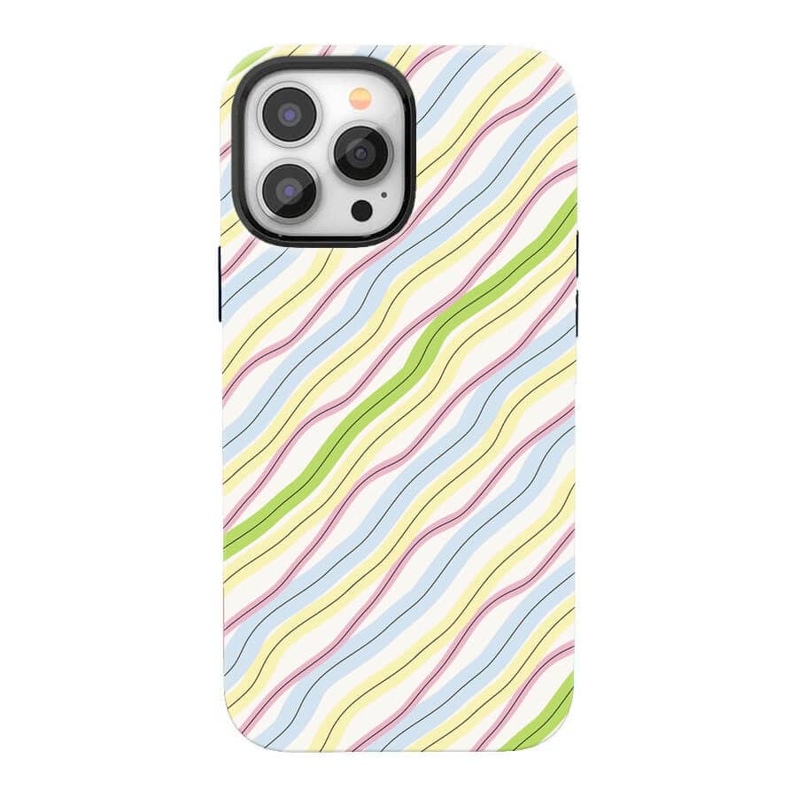 Pastel Rainbow Lined | Abstract Retro Case - shipmycase