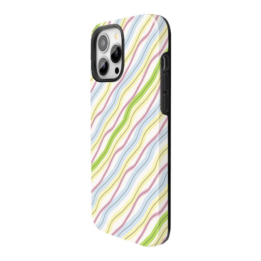 Pastel Rainbow Lined | Abstract Retro Case - shipmycase