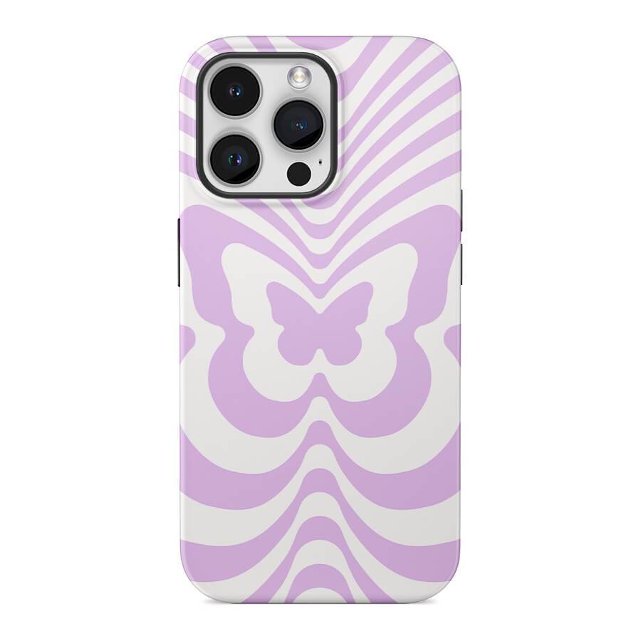 Pink Butterfly Pattern | Retro Y2K Cases - shipmycase