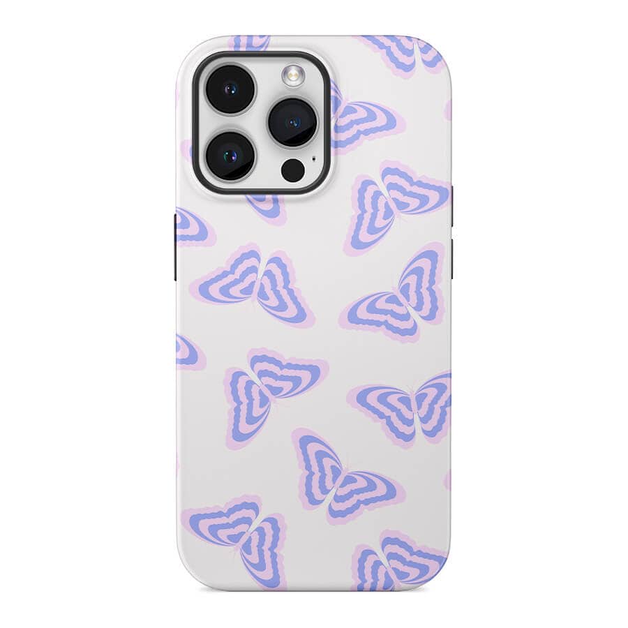 Pink Butterfly Print  | Retro Y2K Cases - shipmycase